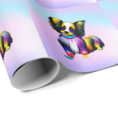 パピオンアポップ・アートのートパステル ラッピングペーパー (ロールコーナー)