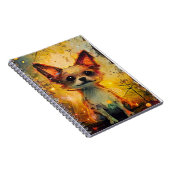 パピオンパピーお洒落縦型ポスター ノートブック (右側)