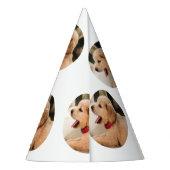 パピシンプルー型の誕生日パーティー パーティーハット (裏面)