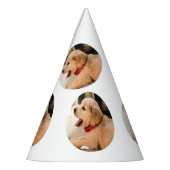 パピシンプルー型の誕生日パーティー パーティーハット (左)