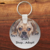 パピストップー工場 キーホルダー (正面)