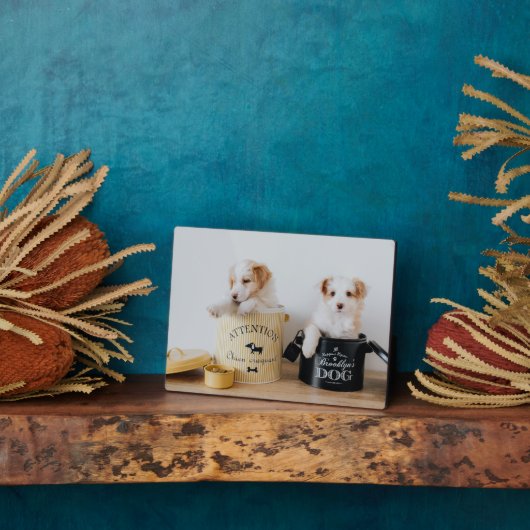 パピズアートデコールプラーク フォトプラーク (側面)