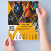 パピズフライヤーの販売 チラシ (手)