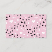 パピッ走クドギーデイサービス名刺 名刺 (裏面)