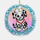 パピドッグカスタムナースオーナメント セラミックオーナメント (裏面)