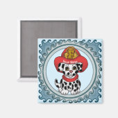 パピドッグ消防士 マグネット (正面/裏面)