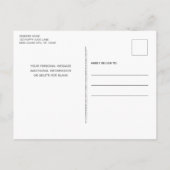 パピパウィーペットフォトドッグバースデーパーティー インビテーションポストカード (裏面)