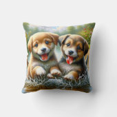 「パピパドル遊び時間」 クッション (裏面)