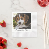 パピビーグル 縁ありカクテルナプキン (インサイチュ)