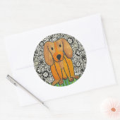 パピファンキーー ラウンドシール (封筒)