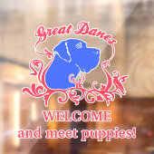 パピモダンー・セラーウェルカムデカール ウィンドウサイン (シート2)