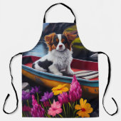 パピヨンがパドルに：風光明媚な冒険 エプロン (正面)
