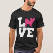 パピヨンの愛 Tシャツ (正面)