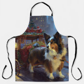 パピヨンクリスマスフェスティバルシーズン エプロン (正面)