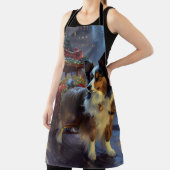 パピヨンクリスマスフェスティバルシーズン エプロン (インサイチュ)