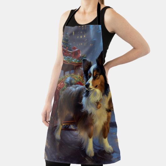 パピヨンクリスマスフェスティバルシーズン エプロン (インサイチュ)