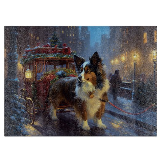 パピヨンクリスマスフェスティバルシーズン カッティングボード (正面)