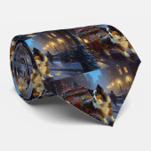 パピヨンクリスマスフェスティバルシーズン ネクタイ (ロール)