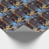 パピヨンクリスマスフェスティバルシーズン ラッピングペーパー (角)