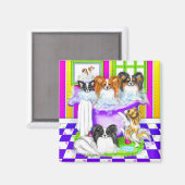 パピヨンタブフル マグネット (正面/裏面)