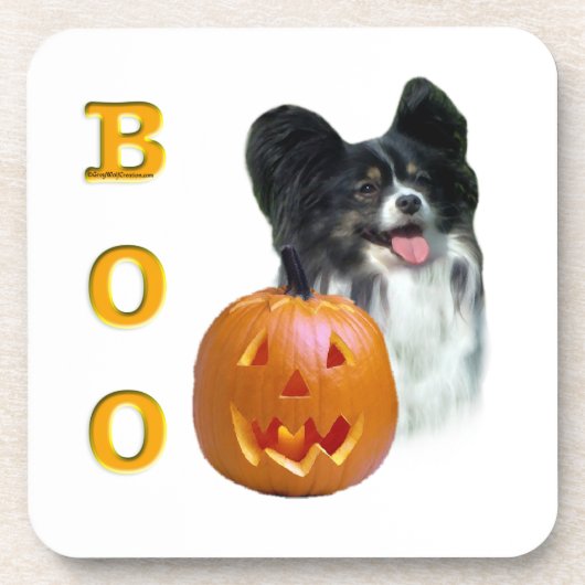 パピヨンハロウィーンBOO コースター (正面)