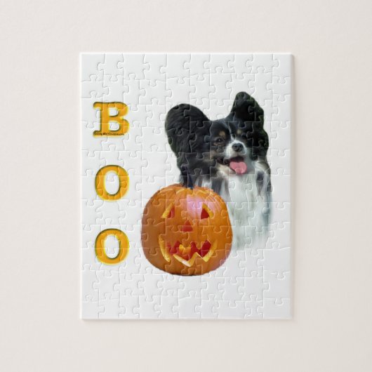 パピヨンハロウィーンBOO ジグソーパズル (縦)