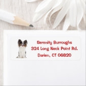 パピヨンパピードッグレッド ラベル (インサイチュ)