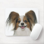 パピヨンパピーママ犬の恋人パピオンファーママ マウスパッド (マウス)