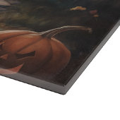 パピヨンパンプキンハロウィーン怖 カッティングボード (角)