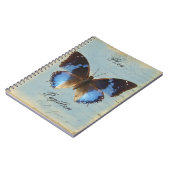 パピヨンブルー ノートブック (左側)