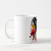 🐾パピヨン愛好家、このマグカップはあなたのためだ!🐾 コーヒーマグカップ (左)