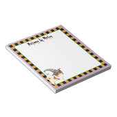 パピヨン魔女 ノートパッド (アングル)