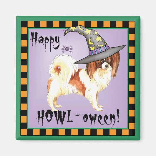 パピヨン魔女 マグネット (正面)