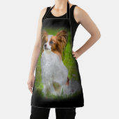 パピヨン、パピロン、パピヨン犬、パピヨン犬。 エプロン (インサイチュ)