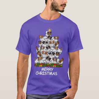 パピリオンクリスマスメリークリスマスギフト Tシャツ