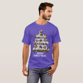 パピリオンクリスマスメリークリスマスギフト Tシャツ (正面フル)