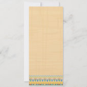 パピルスに描かれたファラオの伝統の結婚式招待状 (裏面)