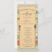 パピルスに描かれたファラオの伝統の結婚式招待状 (正面)