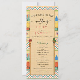 パピルスに描かれたファラオの伝統の結婚式招待状