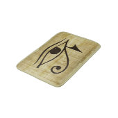 パピルスのホルスの古代エジプトフェイクの眼 バスマット (アングル)