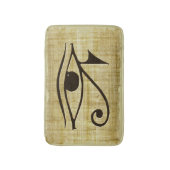 パピルスのホルスの古代エジプトフェイクの眼 バスマット (正面縦)