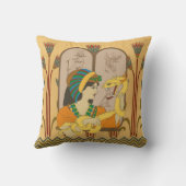 パピルスのVermicelli クッション (裏面)