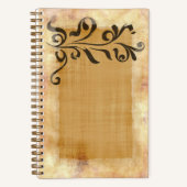 パピルス表紙ジャーナル ノートブック (正面)