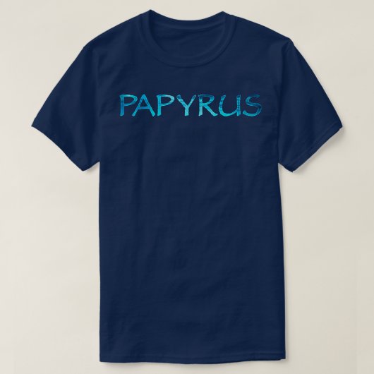 パピルス1 Tシャツ (デザイン正面)