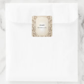 パピルス ヴィンテージ ヴェラムオーバーレイ ブライダルシャワー スクエアシール (バッグ)