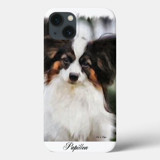 パピロンのアートギフト Case-Mate iPhoneケース (裏面)