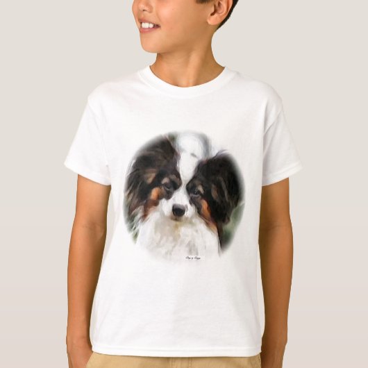 パピロンのアートギフト Tシャツ (正面)