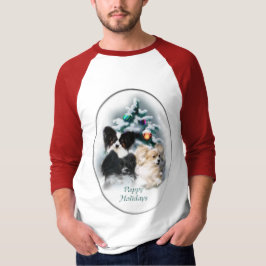 パピロンのクリスマスプレゼント Tシャツ