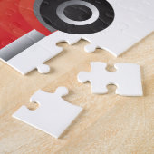 パピロンまたは長い髪のチーのクリスマスカーを運転 ジグソーパズル (側面)