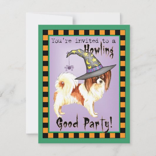 パピロンウィッチ招待状 (正面)